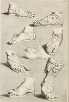 An illustration from Sculpturae veteris admiranda, sive, Delineatio vera perfectissimarum eminentissimarumque statuarum : unà cum artis hujus nobilissimae theoria ... : Carolo Ludovico, comiti Palat. Rheni ... consecrata à Joachimo de Sandrart in Stockau (1680)