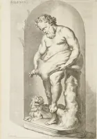 Picture 20 of 79 from Sculpturae veteris admiranda, sive, Delineatio vera perfectissimarum eminentissimarumque statuarum : unà cum artis hujus nobilissimae theoria ... : Carolo Ludovico, comiti Palat. Rheni ... consecrata à Joachimo de Sandrart in Stockau (1680), leaf 77