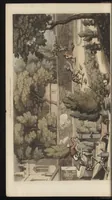 An illustration from The English dance of death (1815)