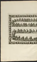 Picture 20 of 34 from L'entrée triomphante de Leurs Maiestez Louis XIV. roy de France et de Nauarre, et Marie Therese d'Austriche son espouse, : dans la ville de Paris capitale de leurs royaumes, au retour de la signature de la paix generalle et de leur heureux mariage. Enrichie de plusieurs figures, des harangues & de diuerses pieces considerables pour l'histoire. (1662), leaf 105