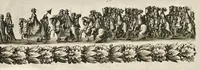 Picture 21 of 34 from L'entrée triomphante de Leurs Maiestez Louis XIV. roy de France et de Nauarre, et Marie Therese d'Austriche son espouse, : dans la ville de Paris capitale de leurs royaumes, au retour de la signature de la paix generalle et de leur heureux mariage. Enrichie de plusieurs figures, des harangues & de diuerses pieces considerables pour l'histoire. (1662), leaf 106