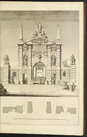 Picture 6 of 34 from L'entrée triomphante de Leurs Maiestez Louis XIV. roy de France et de Nauarre, et Marie Therese d'Austriche son espouse, : dans la ville de Paris capitale de leurs royaumes, au retour de la signature de la paix generalle et de leur heureux mariage. Enrichie de plusieurs figures, des harangues & de diuerses pieces considerables pour l'histoire. (1662), leaf 40