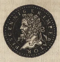 An illustration from Epitome thesavri antiqvitatum : hoc est, IMPP Rom. orientalium & occidentalium iconum, ex antiquis numismatibus quàm fidelissimè deliniatarum (1553)