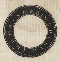 An illustration from Epitome thesavri antiqvitatum : hoc est, IMPP Rom. orientalium & occidentalium iconum, ex antiquis numismatibus quàm fidelissimè deliniatarum (1553)