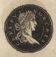 An illustration from Epitome thesavri antiqvitatum : hoc est, IMPP Rom. orientalium & occidentalium iconum, ex antiquis numismatibus quàm fidelissimè deliniatarum (1553)