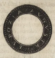 An illustration from Epitome thesavri antiqvitatum : hoc est, IMPP Rom. orientalium & occidentalium iconum, ex antiquis numismatibus quàm fidelissimè deliniatarum (1553)