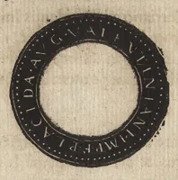 An illustration from Epitome thesavri antiqvitatum : hoc est, IMPP Rom. orientalium & occidentalium iconum, ex antiquis numismatibus quàm fidelissimè deliniatarum (1553)