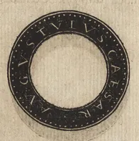 An illustration from Epitome thesavri antiqvitatum : hoc est, IMPP Rom. orientalium & occidentalium iconum, ex antiquis numismatibus quàm fidelissimè deliniatarum (1553)
