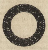 An illustration from Epitome thesavri antiqvitatum : hoc est, IMPP Rom. orientalium & occidentalium iconum, ex antiquis numismatibus quàm fidelissimè deliniatarum (1553)