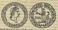 Picture 3 of 78 from Discorso di M. Sebastiano Erizzo sopra le medaglie de gli antichi : con la particolar dichiaratione di esse medaglie : nellaquale oltre all'istoria de gli imperadori romani, si contengono le imagini delle deità dei gentili, con le loro allegorie : & insieme vna varia & piena cognitione delle antichità (1568), leaf 143