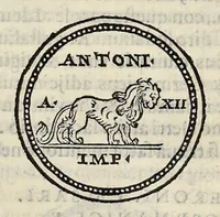 An illustration from Discorso di M. Sebastiano Erizzo sopra le medaglie de gli antichi : con la particolar dichiaratione di esse medaglie : nellaquale oltre all'istoria de gli imperadori romani, si contengono le imagini delle deità dei gentili, con le loro allegorie : & insieme vna varia & piena cognitione delle antichità (1568)