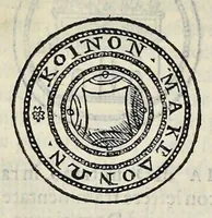 An illustration from Discorso di M. Sebastiano Erizzo sopra le medaglie de gli antichi : con la particolar dichiaratione di esse medaglie : nellaquale oltre all'istoria de gli imperadori romani, si contengono le imagini delle deità dei gentili, con le loro allegorie : & insieme vna varia & piena cognitione delle antichità (1568)