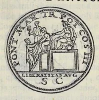 Picture 33 of 78 from Discorso di M. Sebastiano Erizzo sopra le medaglie de gli antichi : con la particolar dichiaratione di esse medaglie : nellaquale oltre all'istoria de gli imperadori romani, si contengono le imagini delle deità dei gentili, con le loro allegorie : & insieme vna varia & piena cognitione delle antichità (1568), leaf 388