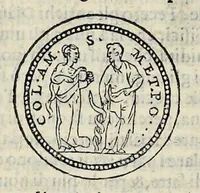 Picture 77 of 78 from Discorso di M. Sebastiano Erizzo sopra le medaglie de gli antichi : con la particolar dichiaratione di esse medaglie : nellaquale oltre all'istoria de gli imperadori romani, si contengono le imagini delle deità dei gentili, con le loro allegorie : & insieme vna varia & piena cognitione delle antichità (1568), leaf 783