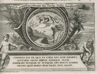Picture 24 of 28 from Descriptio historica utruisque fortunae Maximiliani Emmanuelis ... : S.R.I. Archi-Dapiferi et Electoris ... : secundum heroica majorum suorum exempla Herculeis laboribus repraesentata, tabula serenissimi stemmatis leonini, aeneisque ducum bavaricorum figuris et emblematibus adornata ... (1715), leaf 354