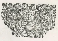An illustration from Descriptio historica utruisque fortunae Maximiliani Emmanuelis ... : S.R.I. Archi-Dapiferi et Electoris ... : secundum heroica majorum suorum exempla Herculeis laboribus repraesentata, tabula serenissimi stemmatis leonini, aeneisque ducum bavaricorum figuris et emblematibus adornata ... (1715)