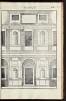 Picture 27 of 44 from Regole generali di architettvra sopra le cinqve maniere de gliedifici : cioè, thoscano, dorico, ionico, corinthio, e composito, con gliessempi de l'antiqvita, che per la maggior parte concordano con la dottrina di Vitrvvio (1540), leaf 104