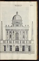 Picture 30 of 44 from Regole generali di architettvra sopra le cinqve maniere de gliedifici : cioè, thoscano, dorico, ionico, corinthio, e composito, con gliessempi de l'antiqvita, che per la maggior parte concordano con la dottrina di Vitrvvio (1540), leaf 114