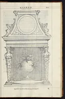Picture 31 of 44 from Regole generali di architettvra sopra le cinqve maniere de gliedifici : cioè, thoscano, dorico, ionico, corinthio, e composito, con gliessempi de l'antiqvita, che per la maggior parte concordano con la dottrina di Vitrvvio (1540), leaf 120