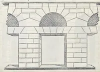 Picture 3 of 44 from Regole generali di architettvra sopra le cinqve maniere de gliedifici : cioè, thoscano, dorico, ionico, corinthio, e composito, con gliessempi de l'antiqvita, che per la maggior parte concordano con la dottrina di Vitrvvio (1540), leaf 15