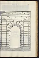 Picture 4 of 44 from Regole generali di architettvra sopra le cinqve maniere de gliedifici : cioè, thoscano, dorico, ionico, corinthio, e composito, con gliessempi de l'antiqvita, che per la maggior parte concordano con la dottrina di Vitrvvio (1540), leaf 18
