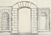 Picture 5 of 44 from Regole generali di architettvra sopra le cinqve maniere de gliedifici : cioè, thoscano, dorico, ionico, corinthio, e composito, con gliessempi de l'antiqvita, che per la maggior parte concordano con la dottrina di Vitrvvio (1540), leaf 20