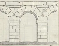 Picture 6 of 44 from Regole generali di architettvra sopra le cinqve maniere de gliedifici : cioè, thoscano, dorico, ionico, corinthio, e composito, con gliessempi de l'antiqvita, che per la maggior parte concordano con la dottrina di Vitrvvio (1540), leaf 26