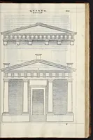 Picture 11 of 44 from Regole generali di architettvra sopra le cinqve maniere de gliedifici : cioè, thoscano, dorico, ionico, corinthio, e composito, con gliessempi de l'antiqvita, che per la maggior parte concordano con la dottrina di Vitrvvio (1540), leaf 40