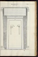 Picture 12 of 44 from Regole generali di architettvra sopra le cinqve maniere de gliedifici : cioè, thoscano, dorico, ionico, corinthio, e composito, con gliessempi de l'antiqvita, che per la maggior parte concordano con la dottrina di Vitrvvio (1540), leaf 42