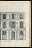 Picture 13 of 44 from Regole generali di architettvra sopra le cinqve maniere de gliedifici : cioè, thoscano, dorico, ionico, corinthio, e composito, con gliessempi de l'antiqvita, che per la maggior parte concordano con la dottrina di Vitrvvio (1540), leaf 56