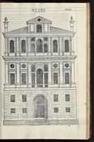 Picture 15 of 44 from Regole generali di architettvra sopra le cinqve maniere de gliedifici : cioè, thoscano, dorico, ionico, corinthio, e composito, con gliessempi de l'antiqvita, che per la maggior parte concordano con la dottrina di Vitrvvio (1540), leaf 64