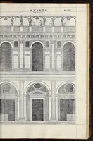 Picture 20 of 44 from Regole generali di architettvra sopra le cinqve maniere de gliedifici : cioè, thoscano, dorico, ionico, corinthio, e composito, con gliessempi de l'antiqvita, che per la maggior parte concordano con la dottrina di Vitrvvio (1540), leaf 86