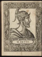 An illustration from Heroicos hechos, y vidas de varones yllvstres, asy Griegos, como Romanos (1576)