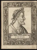 An illustration from Heroicos hechos, y vidas de varones yllvstres, asy Griegos, como Romanos (1576)