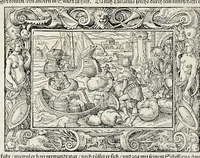 Picture 16 of 40 from Von Ankunfft vnnd Vrsprung des Römischen Reichs : der alten Römer Herkommen, Sitten, Weissheyt, Ehrbarkeyt, löblichem Regiment, Ritterlichen Thaten, Victori vnnd Sig gegen ihren Feinden : auch von allerley Händeln vñ Geschichten, so sich in Frid vnd Krieg, zu Rom, in Italia, vnd bei andern Nationen, damit die Römer jeder Zeit zu thuen gehabt, fast jnnerhalb achthundert Jaren, von Erbawung der Statt an, erstlich vnter der Könige vnnd volgends vnter der Rathesmaister Regiment, biss auff der ersten Römischen Keyser Regierung verloffen vnd zugetragen : jetzund auff dass newe auss dem Latein verteutscht, vnd mit ordenlicher Verzeychniss der fürnemsten Historien, Jarrechnung, kurtzer Liuischen Chronica, Register, vnd schönen Figuren geziert, dessgleichen vor hin im Truck nie aussgangen (1574), leaf 261