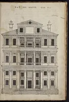 Picture 25 of 42 from Generale reglen der architectvren op de vyve manieren van edificien : te vveten Thvscana, Dorica, Ionica, Corinthia, ende composita, metden exemplen der antiqviteiten die int meeste deel concorderen metde leeringhe van Vitrvvio (1539), leaf 108