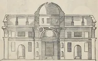 Picture 41 of 42 from Generale reglen der architectvren op de vyve manieren van edificien : te vveten Thvscana, Dorica, Ionica, Corinthia, ende composita, metden exemplen der antiqviteiten die int meeste deel concorderen metde leeringhe van Vitrvvio (1539), leaf 169