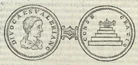 Picture 27 of 31 from Gli Arronzij, ouero, De' marmi antichi. Doue con la vita di Lucio Arronzio Stella e di Marco Arronzio Aquila padouani, si hà notizia delle antichità, riti, monete, medaglie, magistrati, e sacerdozj di Roma, di Padoua, dell'Italia, e dell'Imperio Romano (1655), leaf 139