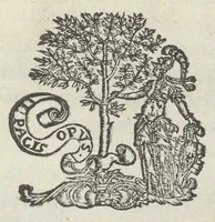 An illustration from Gli Arronzij, ouero, De' marmi antichi. Doue con la vita di Lucio Arronzio Stella e di Marco Arronzio Aquila padouani, si hà notizia delle antichità, riti, monete, medaglie, magistrati, e sacerdozj di Roma, di Padoua, dell'Italia, e dell'Imperio Romano (1655)