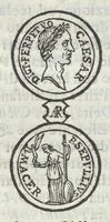 Picture 17 of 31 from Gli Arronzij, ouero, De' marmi antichi. Doue con la vita di Lucio Arronzio Stella e di Marco Arronzio Aquila padouani, si hà notizia delle antichità, riti, monete, medaglie, magistrati, e sacerdozj di Roma, di Padoua, dell'Italia, e dell'Imperio Romano (1655), leaf 66