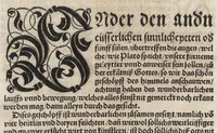 An illustration from Des aller fürtrefflichsten, höchsten vnnd adelichsten Gschöpffs aller Creaturen von Got dem Herren, Schöpffer aller Ding auff Erden, erschaffen : das ist, des Menschen (oder dein selbst) warhafftige Beschreibung, oder, Anatomi seines wunderbarlichen Vrsprungs ... (1541)