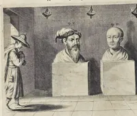 An illustration from Athanasii Kircheri e Soc. Jesu China monumentis, quà sacris quà profanis, nec non variis naturae & artis spectaculis, aliarumque rerum memorabilium argumentis illustrata, auspiciis Leopoldi Primi roman. imper (1667)