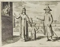 Picture 10 of 35 from Athanasii Kircheri e Soc. Jesu China monumentis, quà sacris quà profanis, nec non variis naturae & artis spectaculis, aliarumque rerum memorabilium argumentis illustrata, auspiciis Leopoldi Primi roman. imper (1667), leaf 111