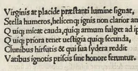 Picture 12 of 25 from Iulii Firmici Astronomicorum libri octo integri & emendati, ex Scythicis oris ad nos nuper allati. Marci Manilii Astronomicorum libri quinque. Arati Phaenomena Germanico Caesare interprete cum commentariis & imaginibus. Arati eiusdem Phaenomenon fragmentum Marco T.C. interprete. Arati eiusdem Phaenomena Ruffo Festo Auienio paraphraste. Arati Phaenomena graece. Theonis Commentaria copiosissima in Arati Phaenomena graece. Procli Diadochi Sphaera graece. Procli eiusdem Sphaera, Thoma Linacro Britanno interprete (1503), leaf 503