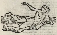 An illustration from Iulii Firmici Astronomicorum libri octo integri & emendati, ex Scythicis oris ad nos nuper allati. Marci Manilii Astronomicorum libri quinque. Arati Phaenomena Germanico Caesare interprete cum commentariis & imaginibus. Arati eiusdem Phaenomenon fragmentum Marco T.C. interprete. Arati eiusdem Phaenomena Ruffo Festo Auienio paraphraste. Arati Phaenomena graece. Theonis Commentaria copiosissima in Arati Phaenomena graece. Procli Diadochi Sphaera graece. Procli eiusdem Sphaera, Thoma Linacro Britanno interprete (1503)