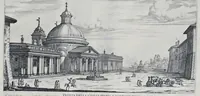 Picture 3 of 27 from Il nuouo teatro delle fabriche et edificii in prospettiua di Roma moderna : sotto il felice pontificato di N.S. papa Alessandro VII (1665), leaf 20