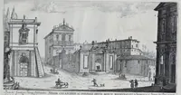 Picture 9 of 27 from Il nuouo teatro delle fabriche et edificii in prospettiua di Roma moderna : sotto il felice pontificato di N.S. papa Alessandro VII (1665), leaf 42