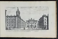 An illustration from Il nuouo teatro delle fabriche et edificii in prospettiua di Roma moderna : sotto il felice pontificato di N.S. papa Alessandro VII (1665)