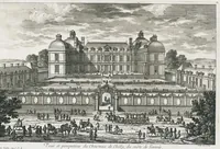Picture 45 of 45 from [Perelle engravings of Paris, royal residences, chateaux of France with additional engravings by Silvestre and Aveline] (1640), leaf 154