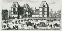Picture 22 of 52 from [Perelle engravings of Paris, royal residences, chateaux of France with additional engravings by Silvestre and Aveline] (1640), leaf 172